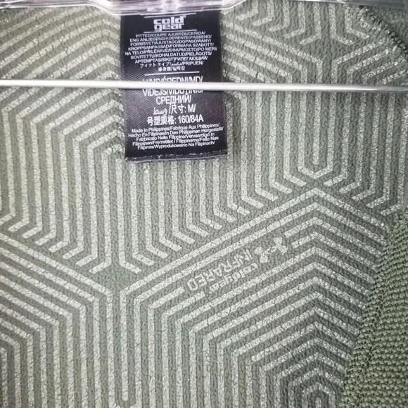 Under Armour Cold Gear Infrared Green Zip Jacket Women's Size Medium - Picture 8 of 10